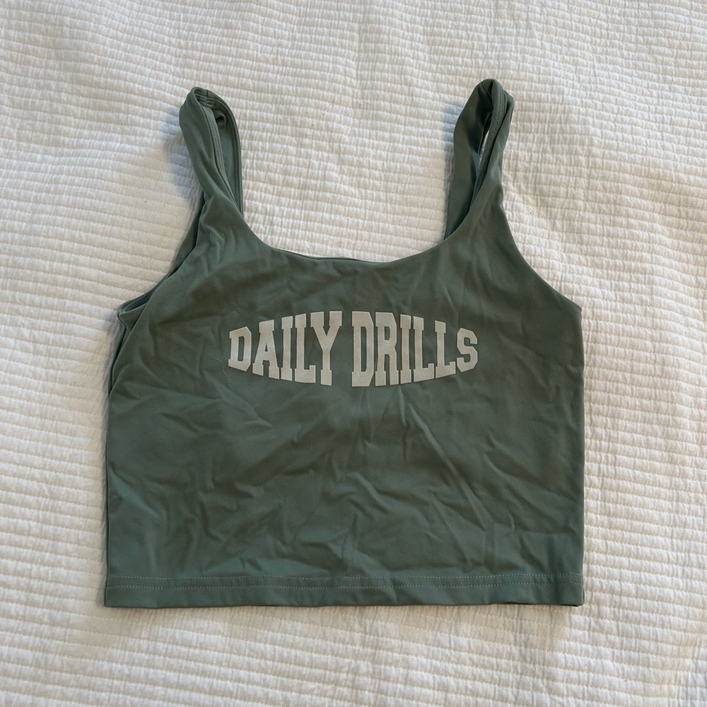 Daily Drills Women's Green Top